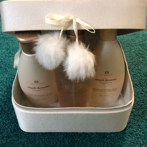 Lotion, body wash, and body mist